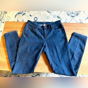 LOFT Women's Skinny Jeans - Dark Blue